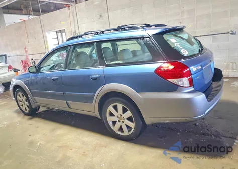 2008 Subaru Outback 2.5I Limited из США, поврежденный, VIN 4S4BP62CX87308211